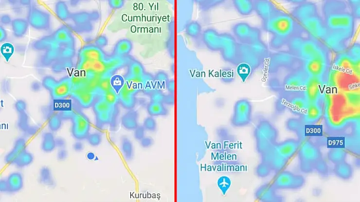 Van'da risk haritası kısıtlamalarla kırmızıdan yeşile döndü
