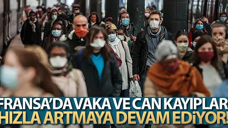 Fransa'da son 24 saatte korona virüsten 278 ölüm