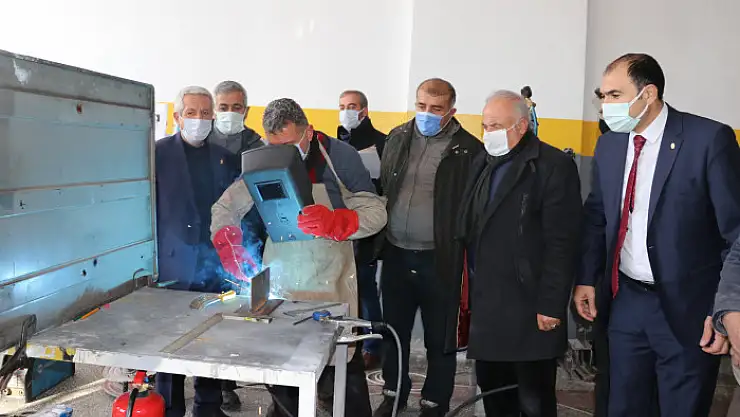 Berge'den mesleki yeterlilik sınavına ziyaret