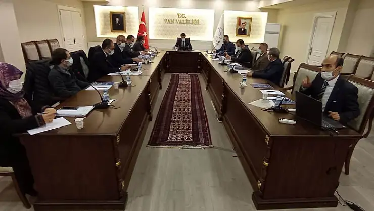 Van'da Kamu-Üniversite-Sanayi İşbirliği (KUSİ) toplantısı yapıldı