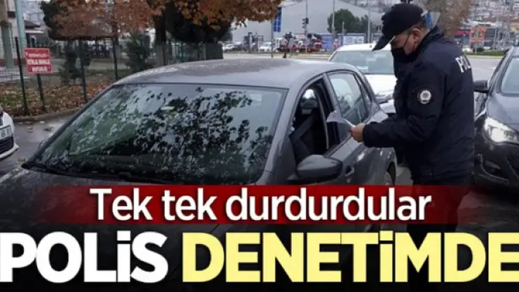 Van'da 80 saatlik kısıtlamanın ikinci gününde denetimler sürüyor