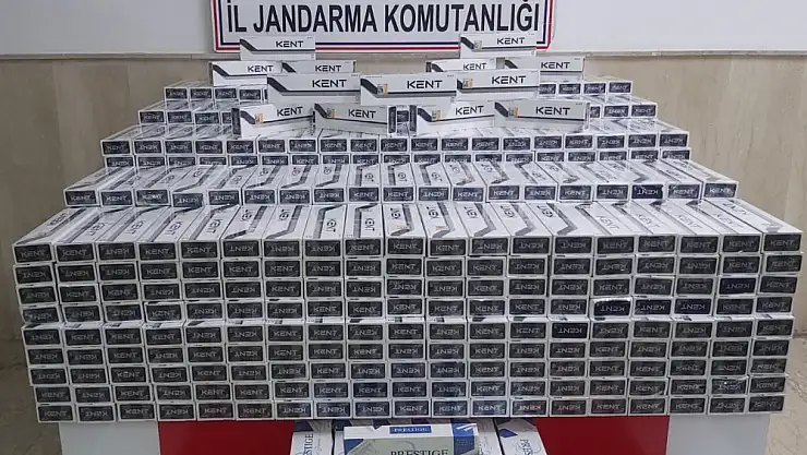 Çaldıran'da 8 bin 500 paket kaçak sigara ele geçirildi