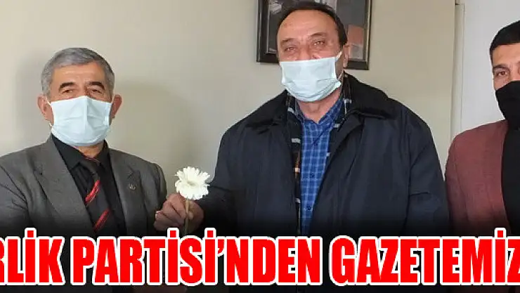 Büyük Birlik Partisi'nden gazetemize ziyaret