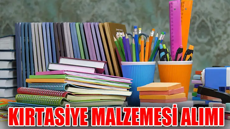 Kırtasiye malzemesi alımı