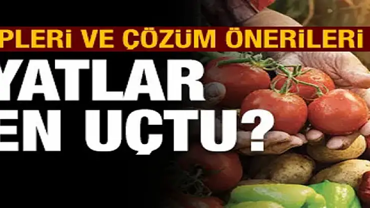 Neden uçtu bu gıda fiyatları? İşte sebepleri ve çözüm önerileri...