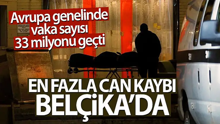 Avrupa'da nüfusa oranla korona virüs kaynaklı en fazla can kaybı Belçika'da