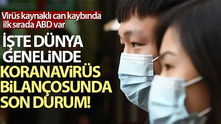 Dünya genelinde korona vaka sayısı 110 milyona yaklaştı