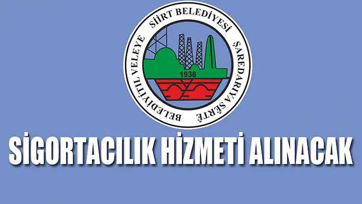 Sigortacılık hizmeti alınacak