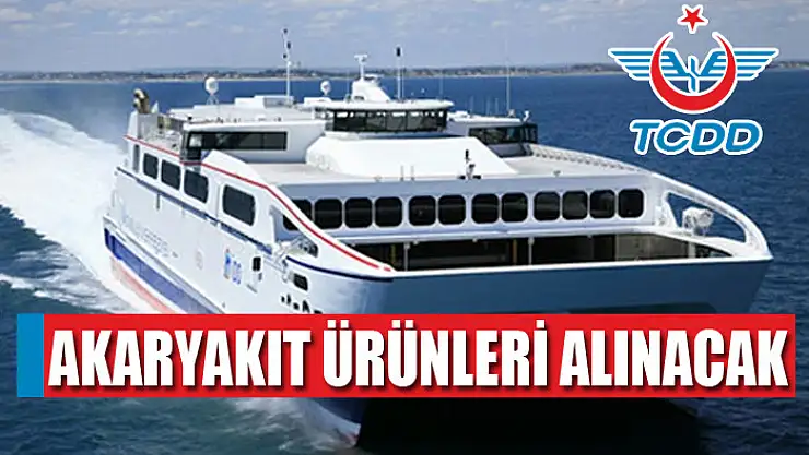 Akaryakıt ürünleri alınacak