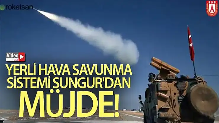 Demir: SUNGUR kara, hava, deniz platformlarına entegre edilebilecek