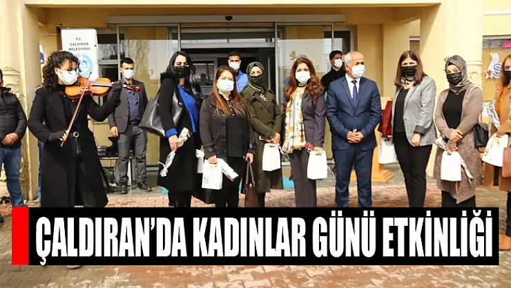 Çaldıran'da kadınlar günü etkinliği