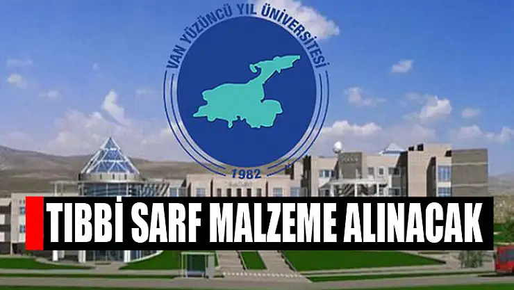 Tıbbi sarf malzeme alınacak
