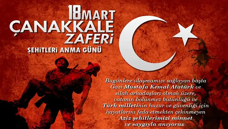Çanakkale Zaferi'nin 106'ncı yılı kutlu olsun