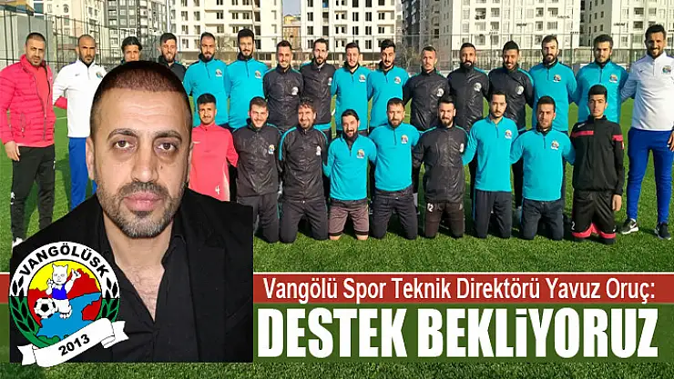 Vangölü Spor destek bekliyor