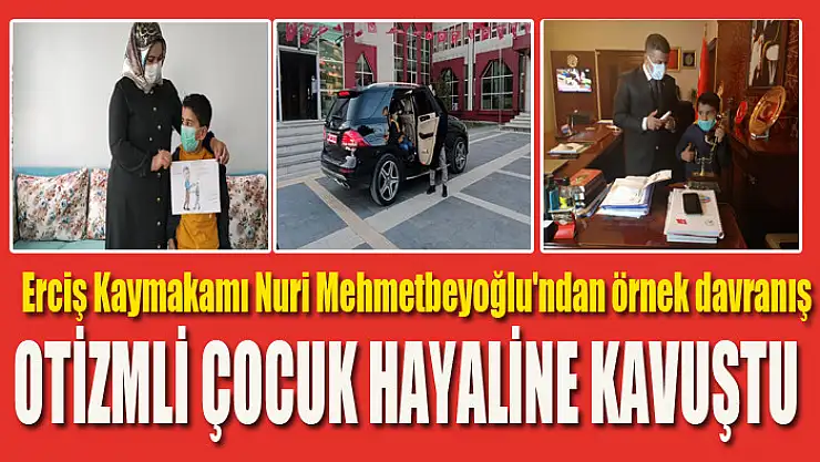 Erciş Kaymakamı Nuri Mehmetbeyoğlu'ndan örnek davranış