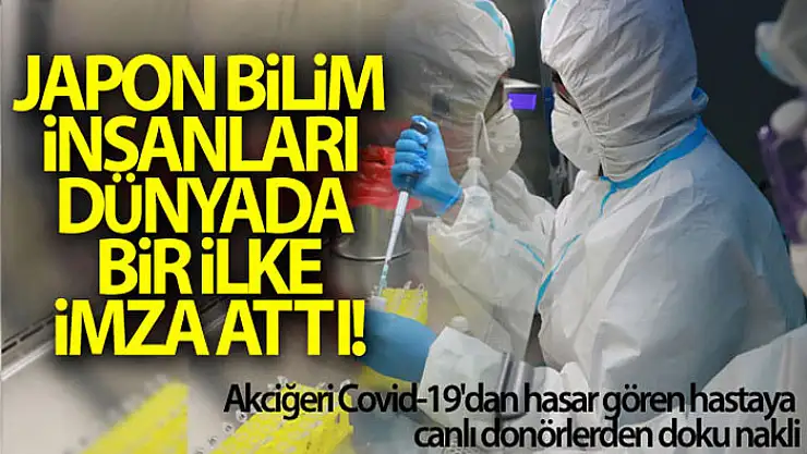 Japon bilim insanları dünyada bir ilke imza attı!