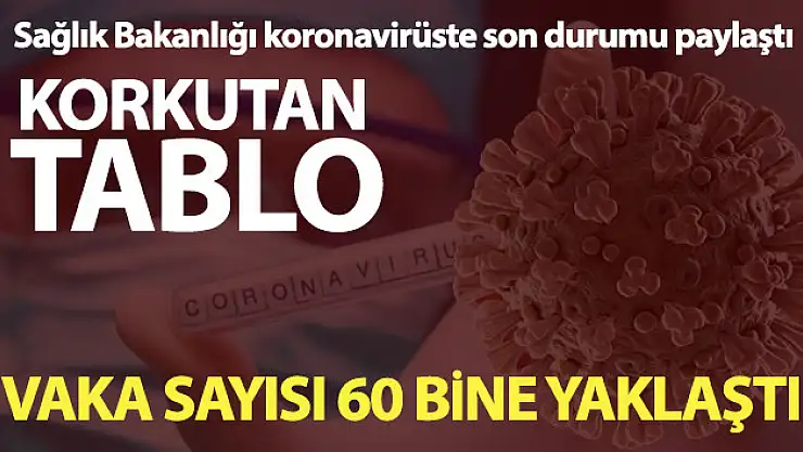 Sağlık Bakanlığı koronavirüste son durumu paylaştı