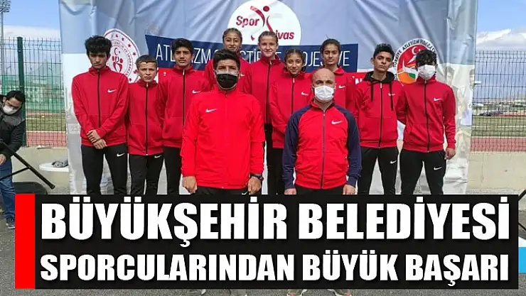 Büyükşehir Belediyesi sporcularından büyük başarı