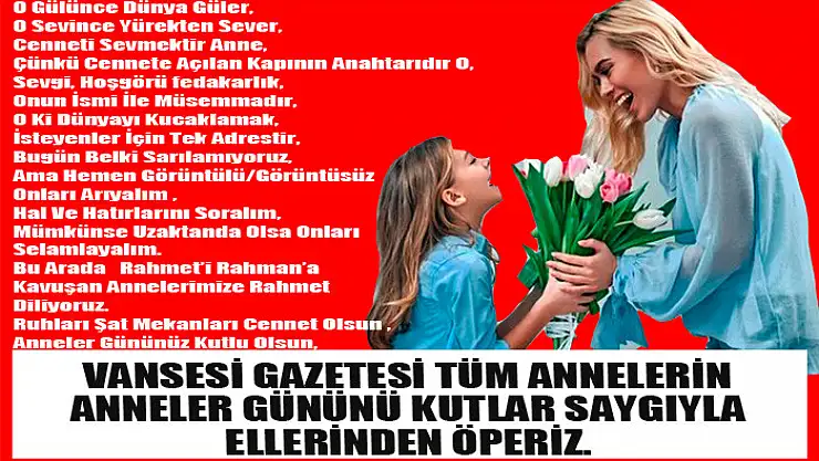 Anneler Gününüz kutlu olsun