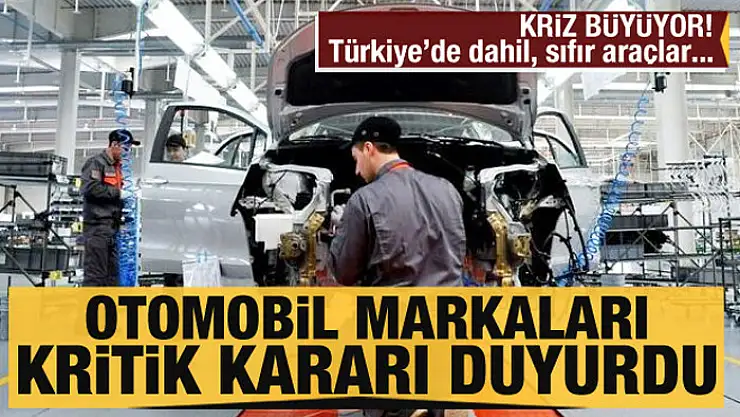 Çip krizi büyüyor! Türkiye'de dahil... Markalar donanımları kısmaya başladı