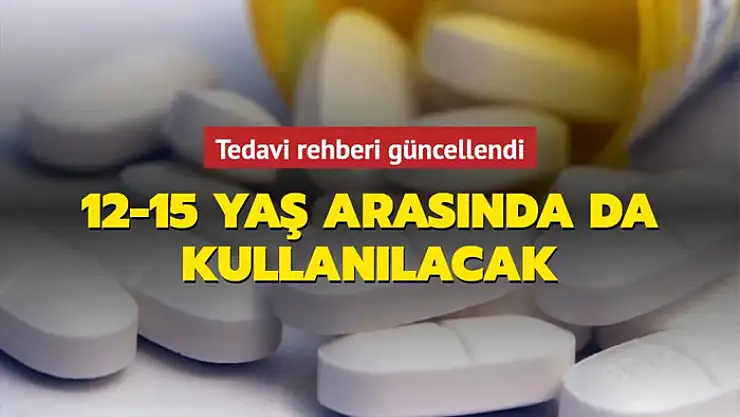 Favipiravir 12-15 yaş arasında da kullanılacak