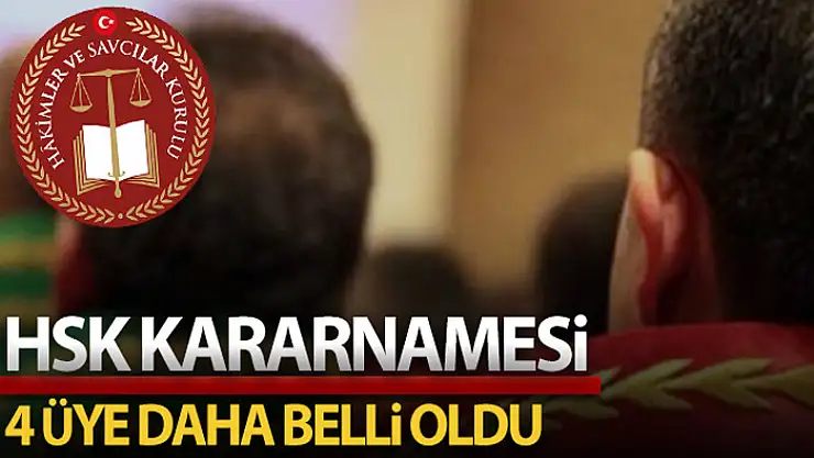 HSK'ya 4 üyenin seçilmesi kararı Resmi Gazete'de