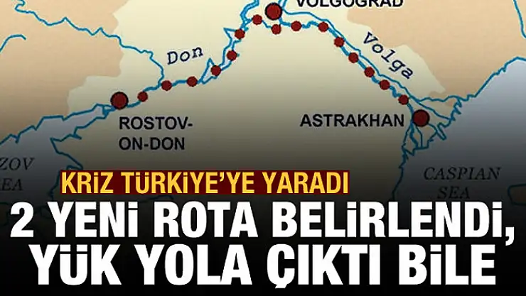 Süveyş krizi rotayı Türkiye'ye çevirdi! İki yeni rota belirlendi, yük yola çıktı bile