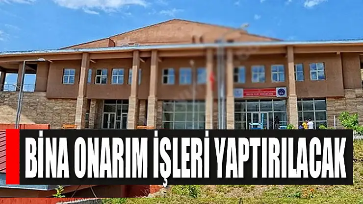 Bina onarım işleri yaptırılacak