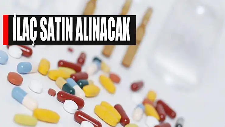 İlaç satın alınacak
