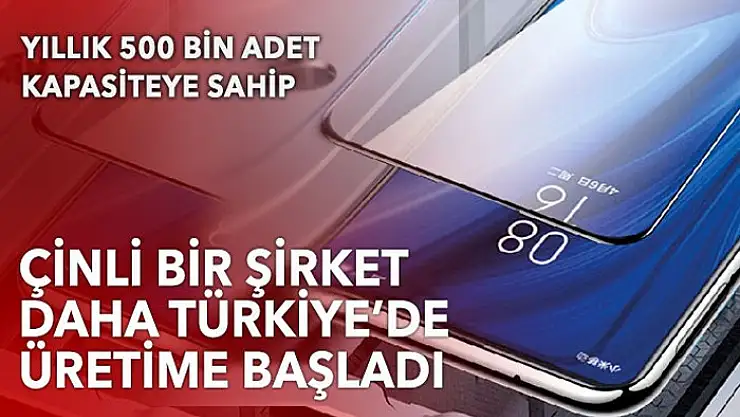 Çinli Vivo, Gebze'de yerli üretime başladı