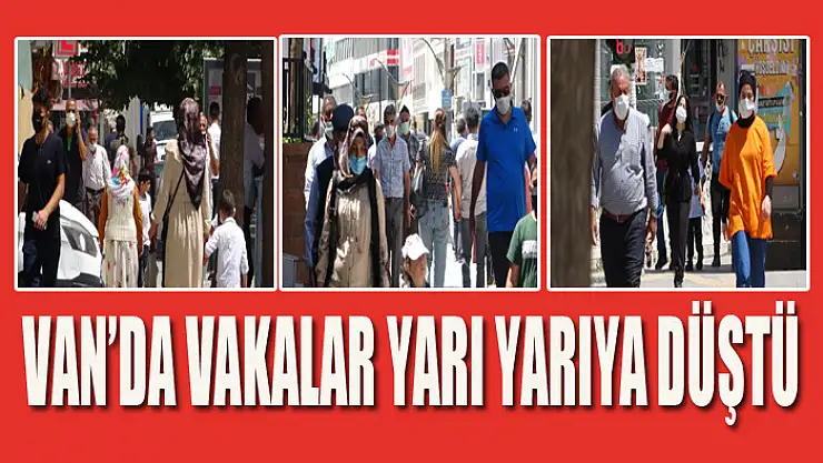 Van'da vakalar yarı yarıya düştü