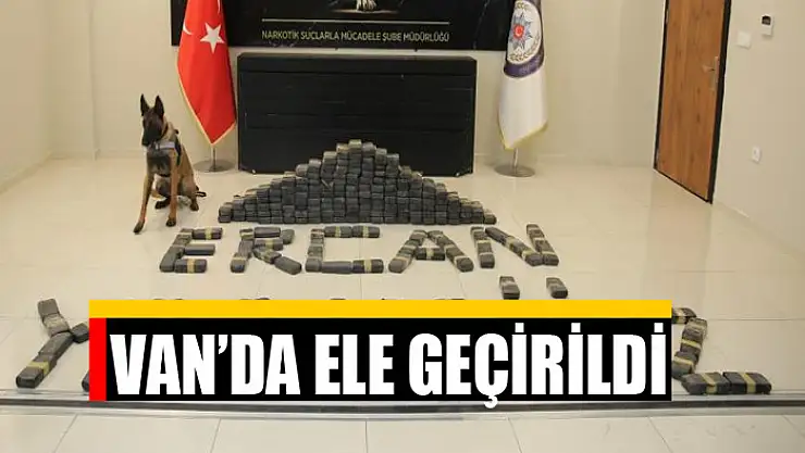 Van'da eroin ele geçirildi