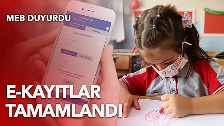2021-2022 eğitim öğretim yılı için e-kayıtlar tamamlandı