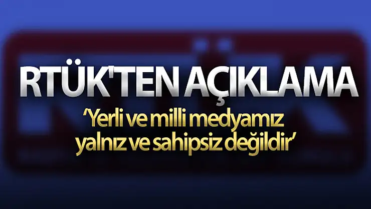 RTÜK'ten açıklama