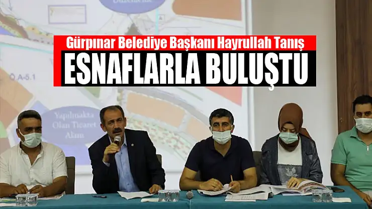 Başkan Tanış, esnaflarla buluştu