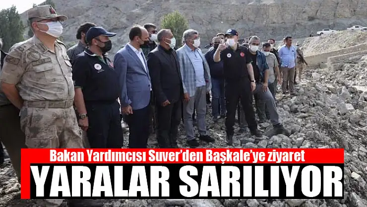 Bakan Yardımcısı Suver'den Başkale'ye ziyaret
