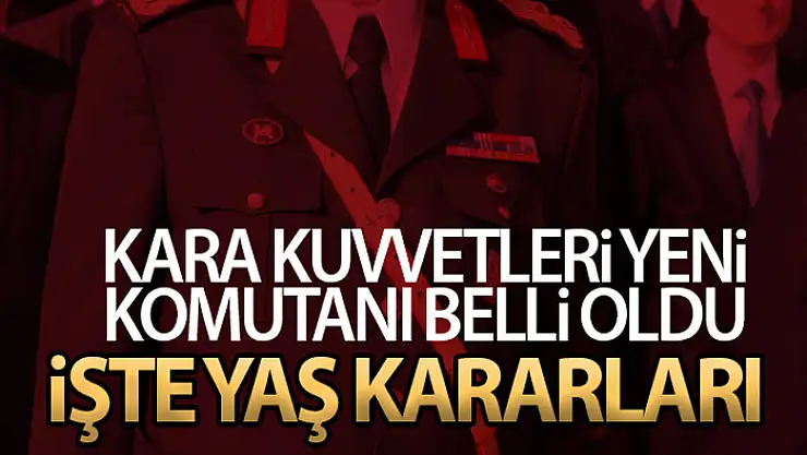 Cumhurbaşkanı Erdoğan, YAŞ kararlarını imzaladı