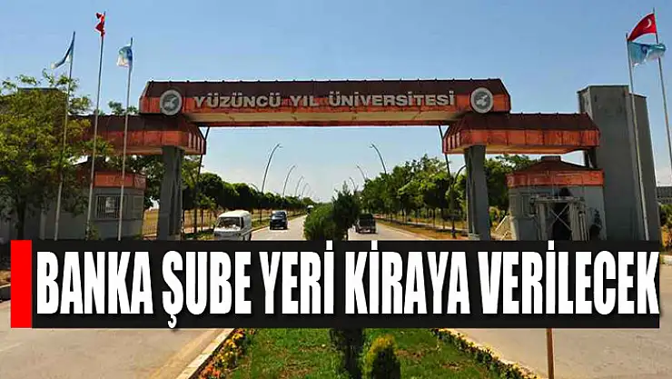 Banka şube yeri kiraya verilecek