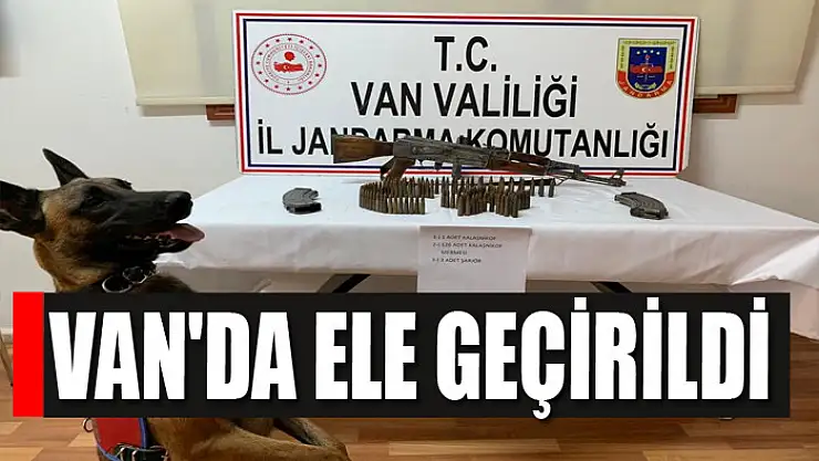 Van'da bir araçta silah ve mühimmat ele geçirildi