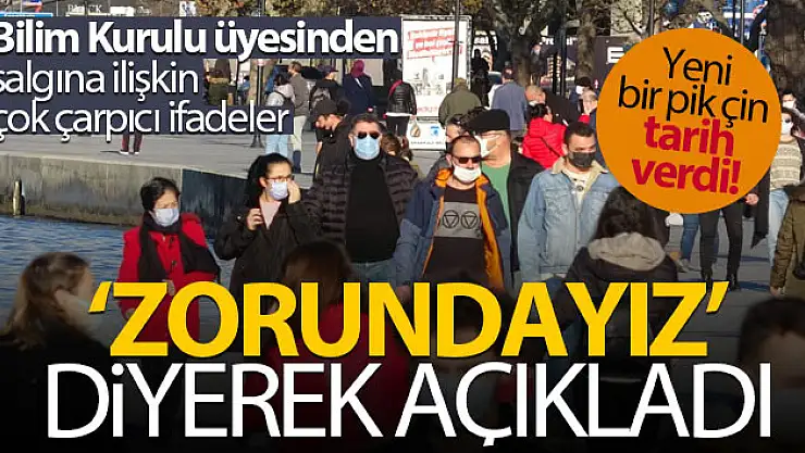 Bilim Kurulu Üyesi Prof. Dr. Yavuz: 'Bulaştırma zincirini kıracak önlemler almak zorundayız'