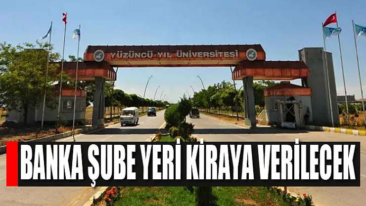 Banka şube yeri kiraya verilecek