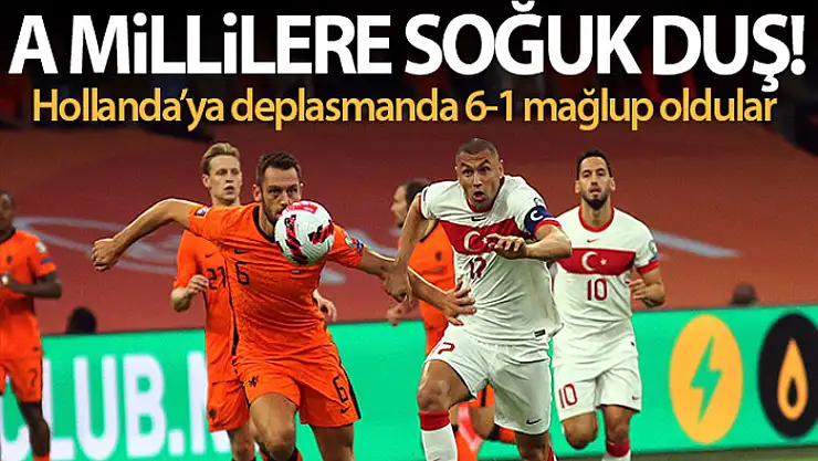 A Milliler, Hollanda deplasmanında ağır mağlubiyet aldı