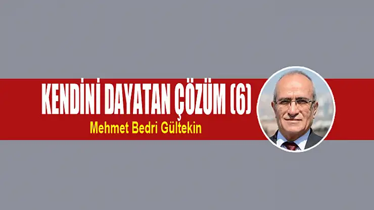 Kendini dayatan çözüm (6)