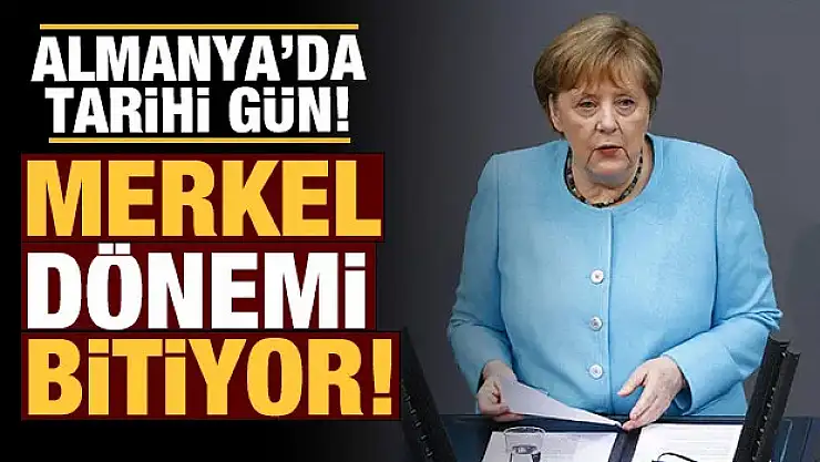 Almanya'da tarihi gün: Merkel dönemi bitiyor