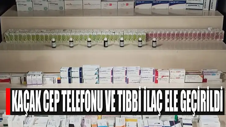 Van'da kaçak cep telefonu ve tıbbi ilaç ele geçirildi