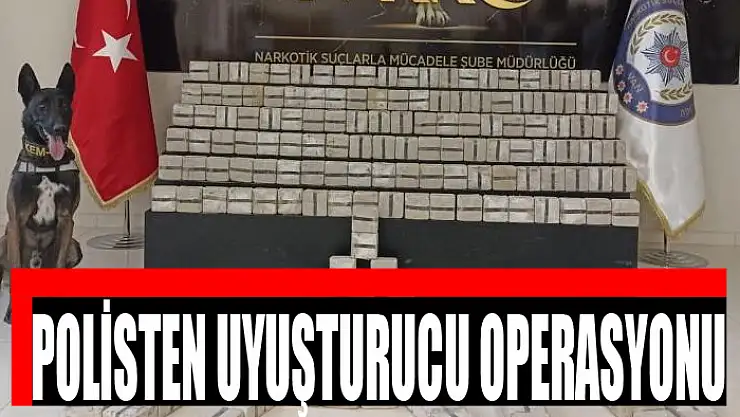 Polisten uyuşturucu operasyonu
