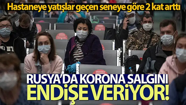 Rusya'da günlük Covid-19 ölümleri ilk kez 900'ü aştı