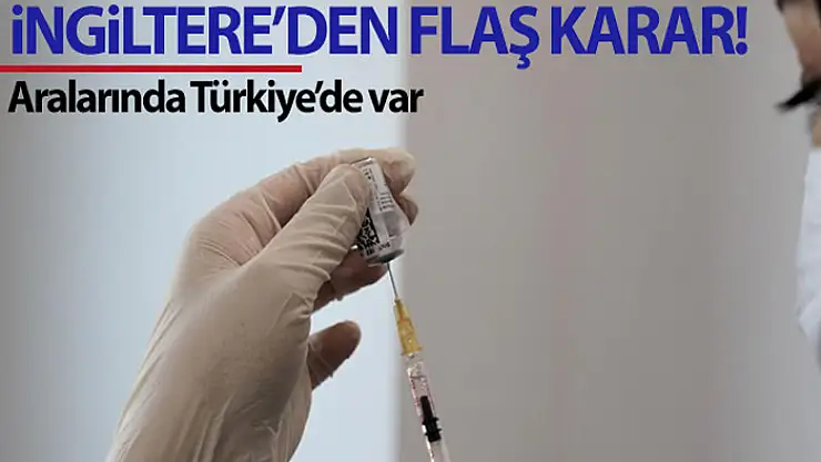 İngiltere 47 ülkeyi kırmızı listeden çıkardı