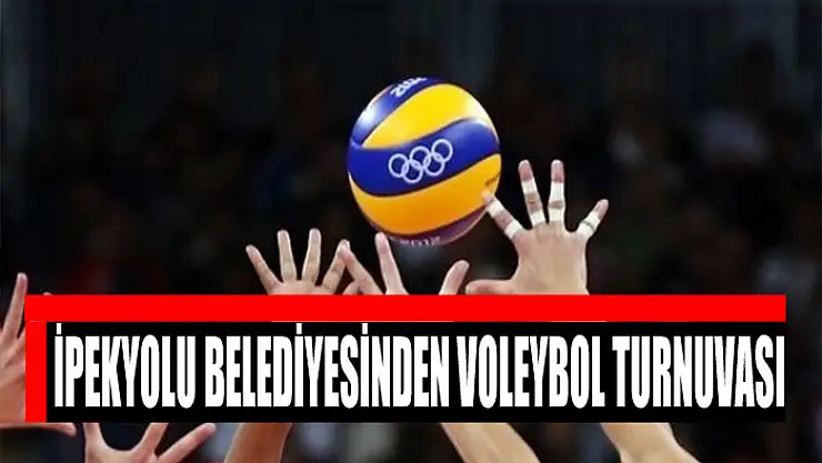 İpekyolu Belediyesinden voleybol turnuvası