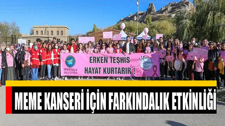 Meme kanseri için farkındalık etkinliği